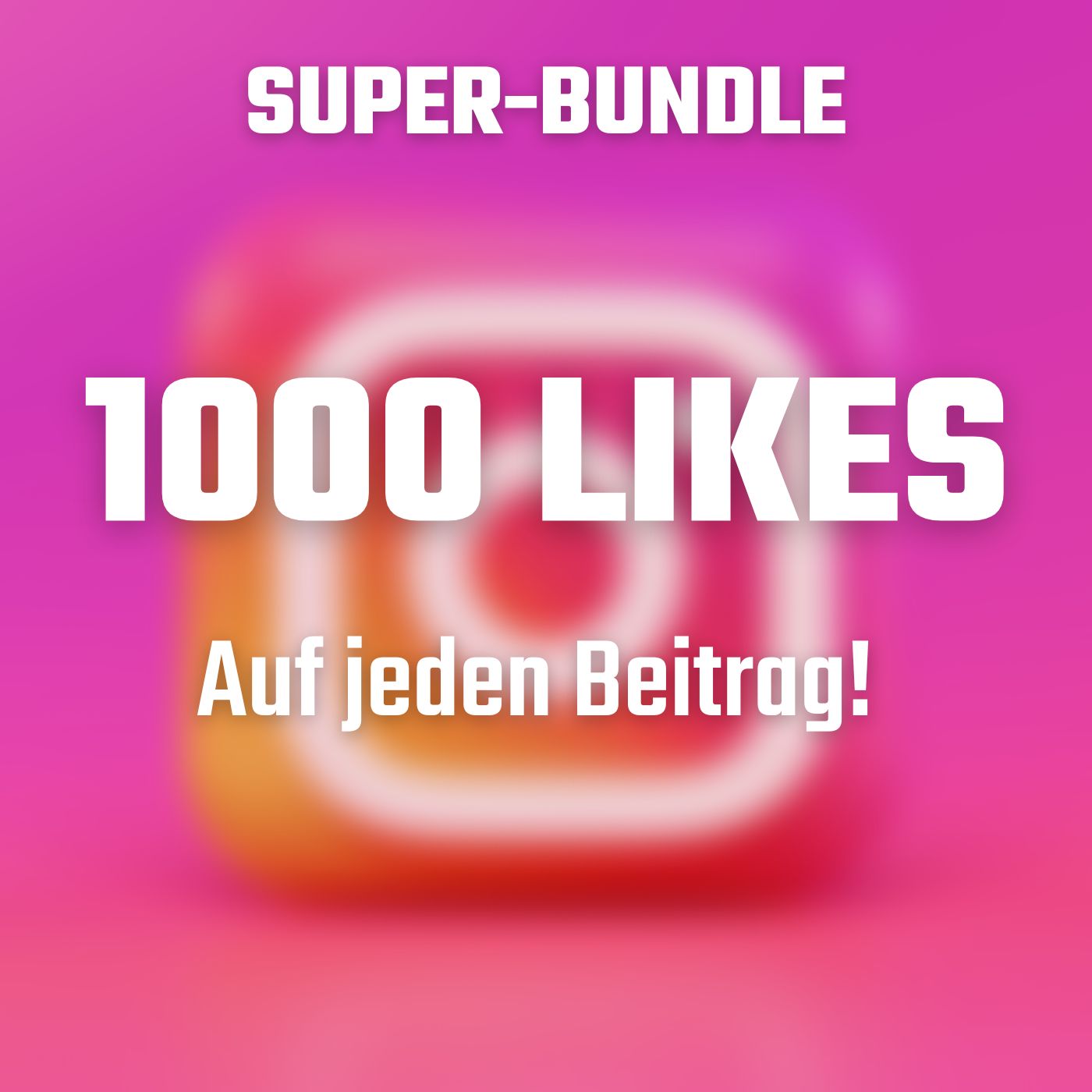 1000 Likes auf jeden deiner Beiträge